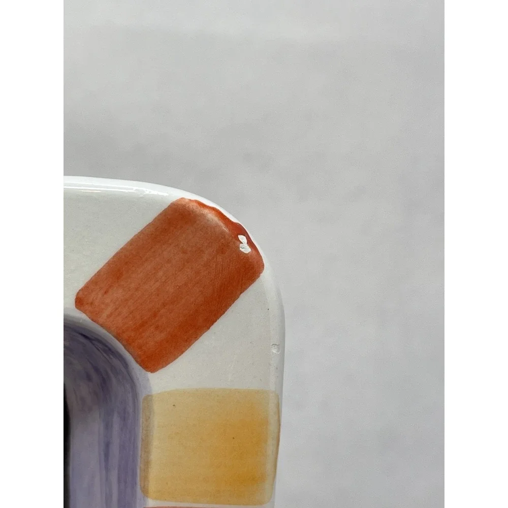 Ceramic‎ Serving/Appetizer Dish ~ Hand Painted~  Made in Italy - Picture 8 of 9